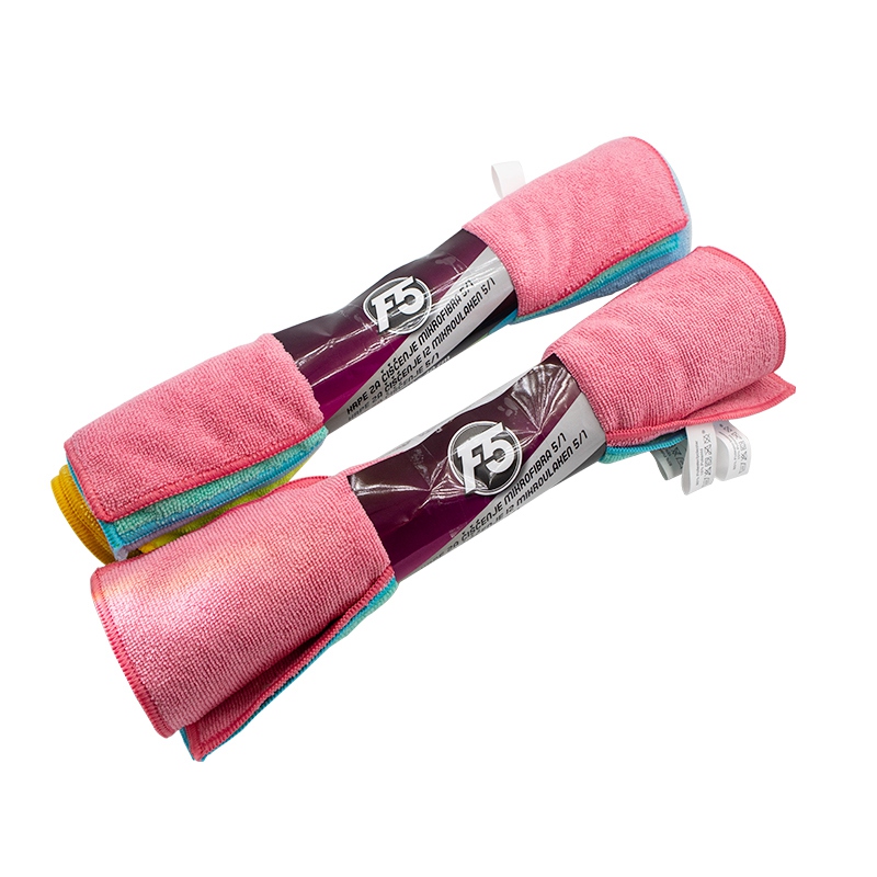 5 kleur gemengde reinigingshanddoek