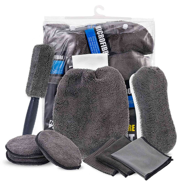 9 STUKS Car Cleaning Kits Set