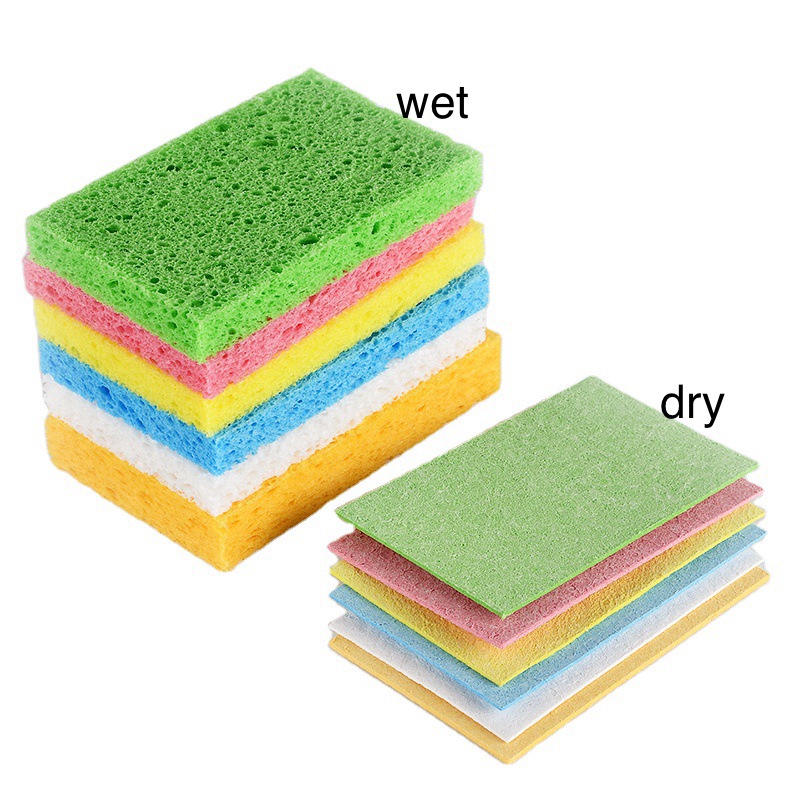 Cellulose keuken schoonmaken biologische vaatspons spons