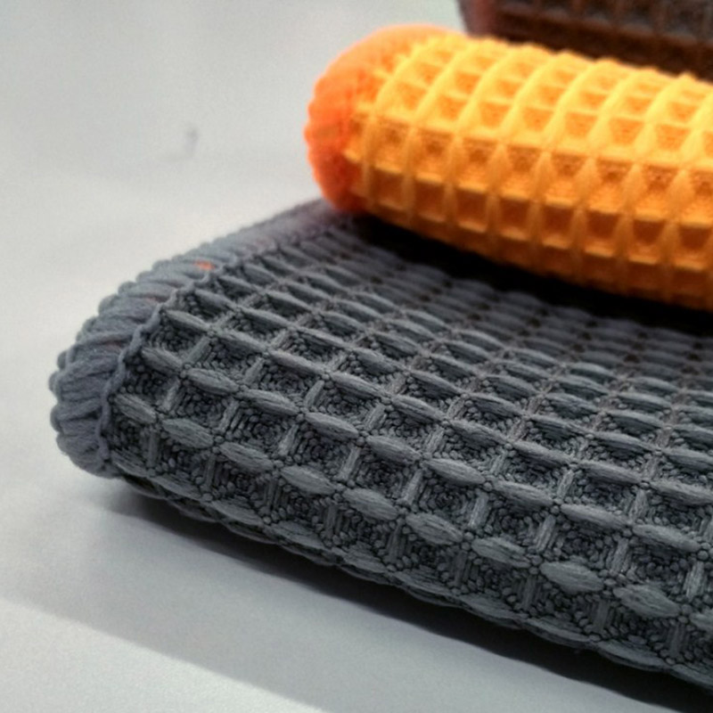Microvezelwafelreinigingsdoek voor het reinigen van auto